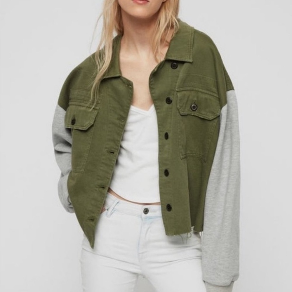 All Saints jacket.